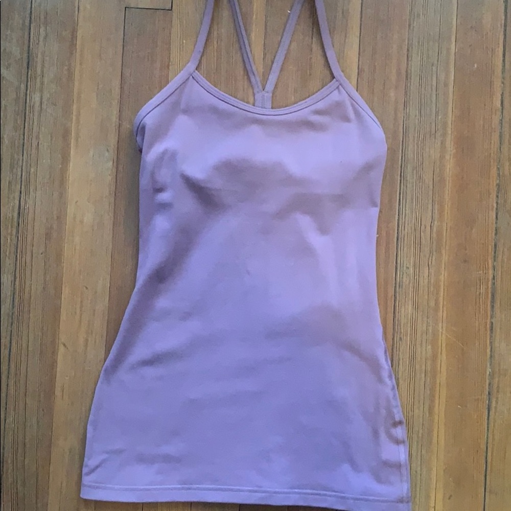 Perfect condition lululemon power Y tank
